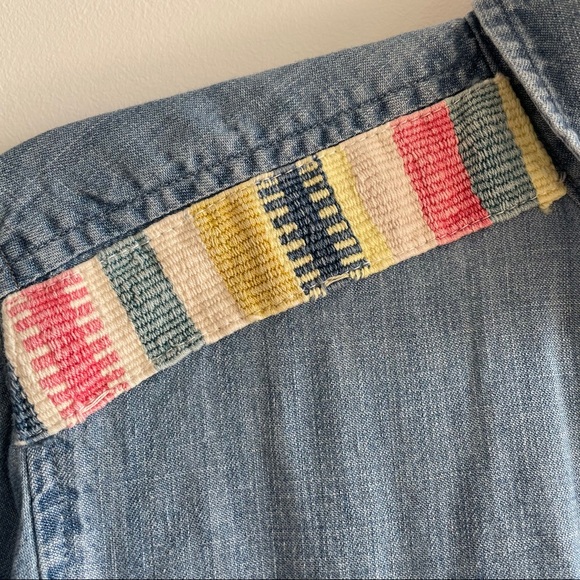 Rails Denim Button Down Super Soft Size XS - Picture 5 of 8